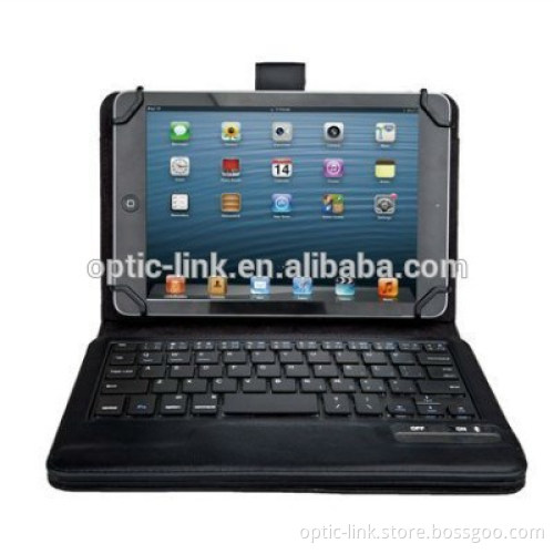 Tablet PC Universal bluetooth keyboard Buckle leather case suit for Android Windos IOS system bluetooth 3.0